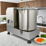 Hakka Commercial Food Processor 9L Electric Food Chopper 1200W Heavy Duty Vegetable Chopper Perfect for Meat Fruits Grains Ginger Garlic