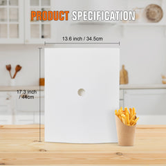 EasyRose Oil Filter Paper 17.3” x 13.6 ", 10 Pcs