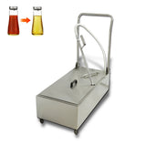 Hakka 油炸机过滤机,餐厅用商用移动油过滤系统,48L,1/2 Hp