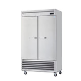 Hakka Brothers 2 Solid Doors 49 cu. ft. Stainless Refrigerator,Bottom-Mount Compressor