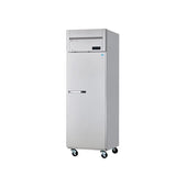 Hakka Brothers 1 Solid Door 23 cu. ft. Stainless Refrigerator, Top-Mount Compressor
