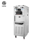 Hakka Brothers 45L Stand Type Ice Cream Machine for 3 Flavors,ETL Certification