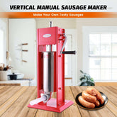 Hakka 11 Lb/5 L Spray-painted Vertical Sausage Stuffer