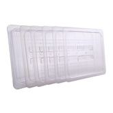 Clivia 1/2 Size Polycarbonate Food Pans Lid&Cover,Clear - Pack of 6