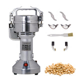 Hakka Grain Mill 100g High Speed Food Electric Stainless Steel Powder MillSeeds Flour Nut Pill Wheat Corn Herbs Spices Powder Machine,650W