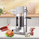 Hakka 3L/7LB Sausage Stuffer with Spanish Churro Meat Filler Maker Machine