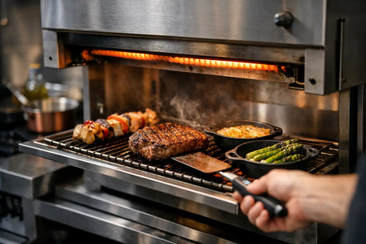 When to Use a Salamander Broiler in Service