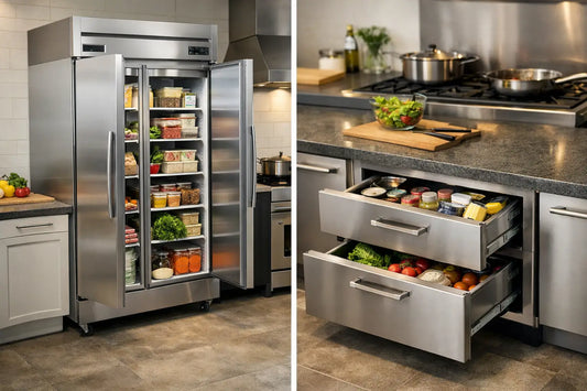 Reach In vs Undercounter Refrigerator: Which Fits?