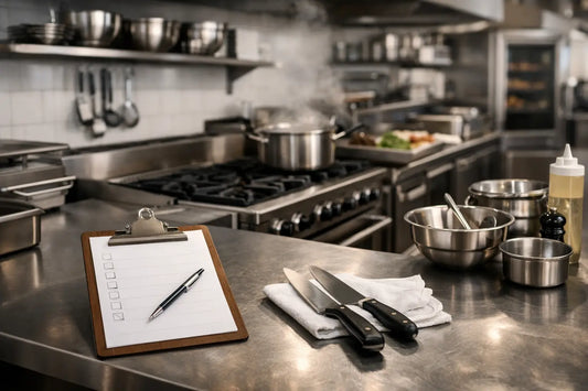 Restaurant Equipment Startup Checklist