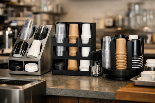 Commercial Cup Holder Options for Busy Counters