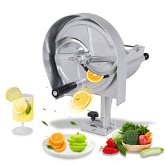 Hakka Commercial Vegetable Slicer Manual Fruit Slicer 0.2-10mm Thickness Adjustable