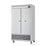 Hakka Brothers 2 Solid Door 49 cu. ft. Stainless Freezer, Bottom-Mount Compressor