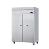 Hakka Brothers 2 Solid Doors 49 Cubic Feet Stainless Freezer, Top-Mount Compressor, R-290 Refrigerant
