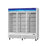 Hakka Brothers 72 CuFt. 3 Glass Door Freezer (Swing), White, Energy Star Rated