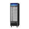 Hakka Brothers 23 CuFt. 1 Glass Door Freezer (Swing), Black, Energy Star Rated