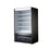 Hakka Brothers 72" W x 32-1/2" D,  Vertical Open Display Case, Solid Side Panel