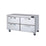 Hakka Brothers 4 Drawers All Stainless Undercounter Refrigerator - 60" wide, 16.5 cu/ft., R-290 Refrigerant