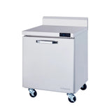 Hakka Brothers 1 Door All Stainless Work Top Freezer - 28" wide, 7 cu/ft., R-290 Refrigerant