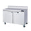 Hakka Brothers 2 Doors All Stainless Work Top Freezer - 48" wide, 13 cu/ft., R-290 Refrigerant