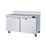 Hakka Brothers 2 Doors All Stainless Work Top Freezer - 60" wide, 16.5 cu/ft., R-290 Refrigerant