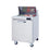 Hakka Brothers 1 Door All Stainless Prep. Table with (8) 1/6 Pans - 28" wide, 7 cu/ft., R-290 Refrigerant
