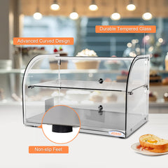 Hakka 45L Commercial Countertop Bakery Display Case