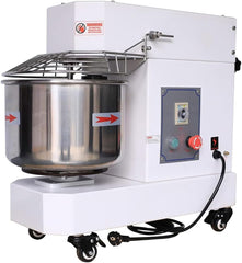 Hakka Commercial Dough Mixer, 5 Qt Spiral Mixer Food Mixer Machine with Food-grade Stainless Steel Bowl, Security Shield & Timer