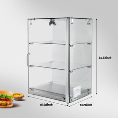 Hakka 60L Commercial Countertop Bakery Display Case