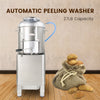 Hakka Commercial Electric Potato Peeler 27LBS Potato Washer Machine 500lb/Hour