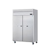 Hakka Brothers 2 Solid Door 49 cu. ft. Stainless Refrigerator, Top-Mount Compressor