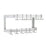 Hakka Brothers 48 in. Wall Mounted Commercial Stainless Steel Double Line Pot Rack