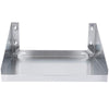Hakka Brothers 24"x24" Commercial Stainless Steel Wall Mount Microwave Oven Shelf