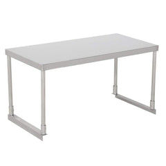 Hakka 14" x 30" Stainless Steel Single Deck Overshelf