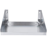 Hakka Brothers 24"x24" Commercial Stainless Steel Wall Mount Microwave Oven Shelf