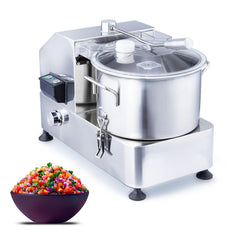 Hakka 6L Commercial Vegetable Cutter, 1800W Electric Food Processor with Limitless Speed Control 