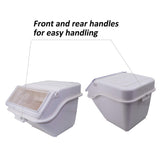 
Clivia 8 qt commercial kitchen ingredient bin