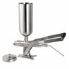 Hakka 5L Manual Cream Filling Machine, 304 Stainless Steel Pastry Filler with 4 Nozzle Sets