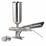 Hakka 5L Manual Cream Filling Machine, 304 Stainless Steel Pastry Filler with 4 Nozzle Sets