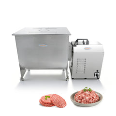 Hakka 电动 60 磅/30 升商用罐式肉类搅拌机带电机 