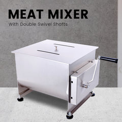 Hakka 30 pounds/20 Liter Double Axis Manual Meat Mixer