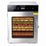 Hakka Bros 12-Tray 800W Food Dehydrator, 10.7 sq. ft. Drying Space, 86–194°F Temp, 24H Timer & Glass Door