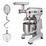 Hakka Commercial 20Qt Planetary Stand Mixer with Meat Grinder Attachment, 1100W Electric Food Mixer, 3 Speeds 125/225/404 RPM, Includes Dough Hook, Flat Beater & Whisk,ETL Certification