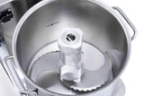 Hakka 9L Commercial Vegetable Cutter, 1800W Electric Food Processor with Limitless Speed Control