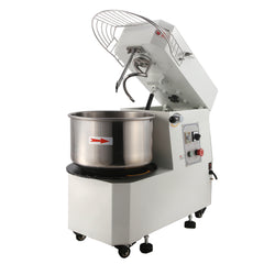 Hakka Commercial Dough Mixers 40 Quart Stainless Steel 2 Speed Rising Spiral Mixers (220V/60Hz,3 Phase)