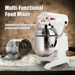 Hakka Commercial Planetary Mixers 3 Funtion Stainless Steel Food Mixer [20 Quart(M20A)]