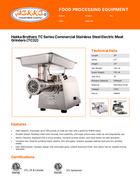 Spec Sheet