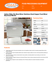 Spec Sheet