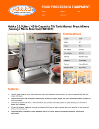 Spec Sheet