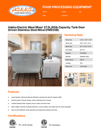 Spec Sheet