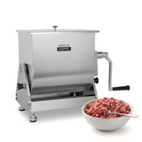 Morgangastro 22.5L/45lb Meat Mixer Manual Tilt Stainless Steel Sausage Mixing Machine
